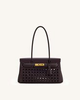 Yara Shoulder Bag - Dark Red