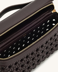 Thea Top Handle Bag - Deep Claret