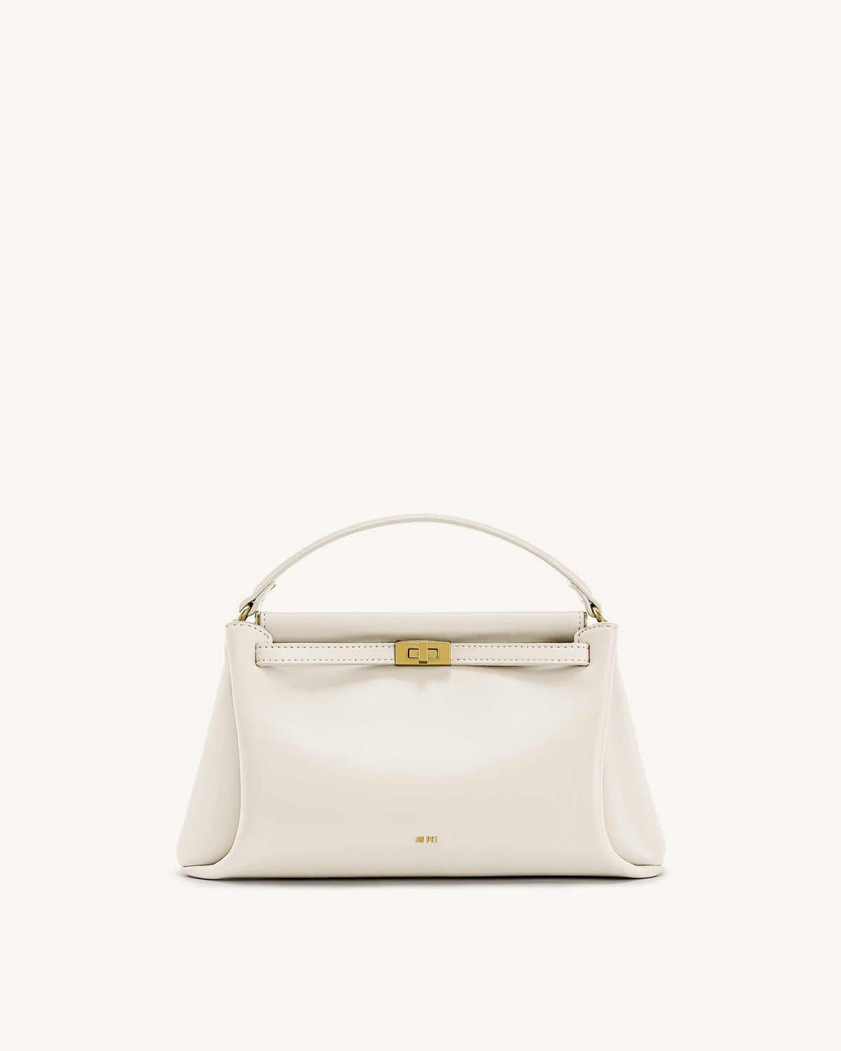 Carmen Top Handle Bag - White