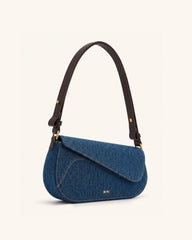 Addisyn Shoulder Bag - Blue Denim
